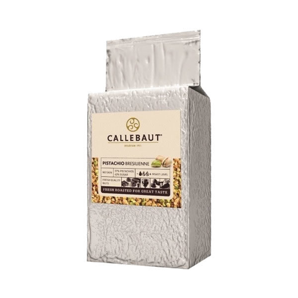 BARRY CALLEBAUT - Fistic crocant granulat și caramelizat - 1kg