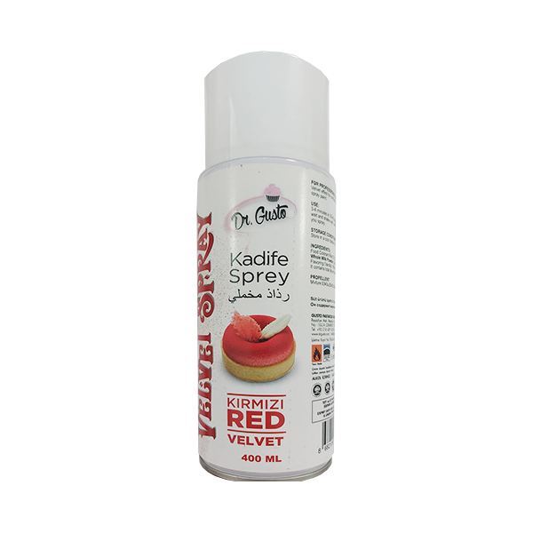 Colorant spray - Efect catifea - Roșu - Velvet spray red
