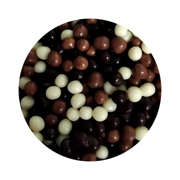 Perle din orez expandat în ciocolată(crispearls)