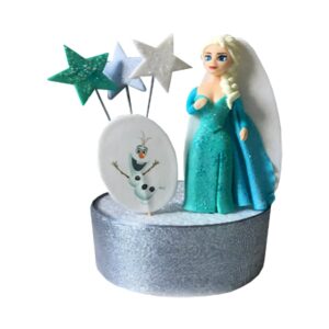 Decorațiuni din zahăr - Set "Eroii bebelușilor" - Prințesa Elsa