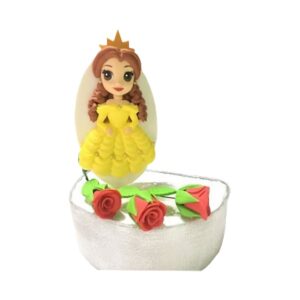 Decorațiuni din zahăr - Set "Eroii bebelușilor" - Prințesa Bella