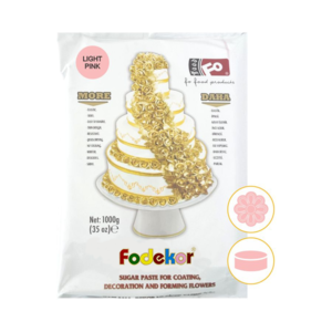 Fodekor - Pastă de zahăr - Icing Baby Pink