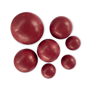Set sfere de ciocolată - Roșu burgundy