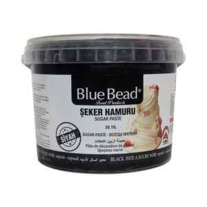 BLUE BEAD - Pastă de zahăr neagră