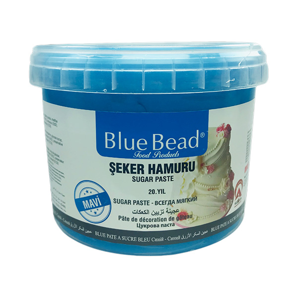 BLUE BEAD - Pastă de zahăr albastră