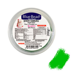 BLUE BEAD - Pastă de zahăr verde