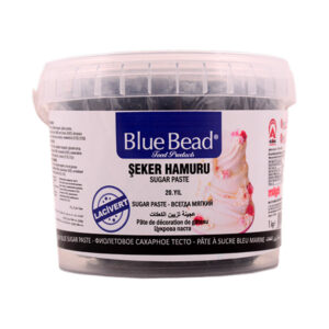BLUE BEAD - Pastă de zahăr albastru marin