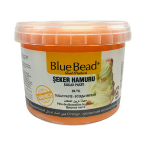 BLUE BEAD - Pastă de zahăr portocaliu