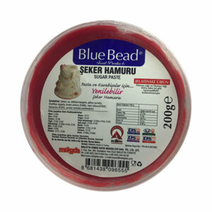 BLUE BEAD - Pastă de zahăr roșie