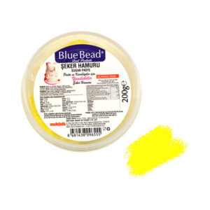 BLUE BEAD - Pastă de zahăr galbenă