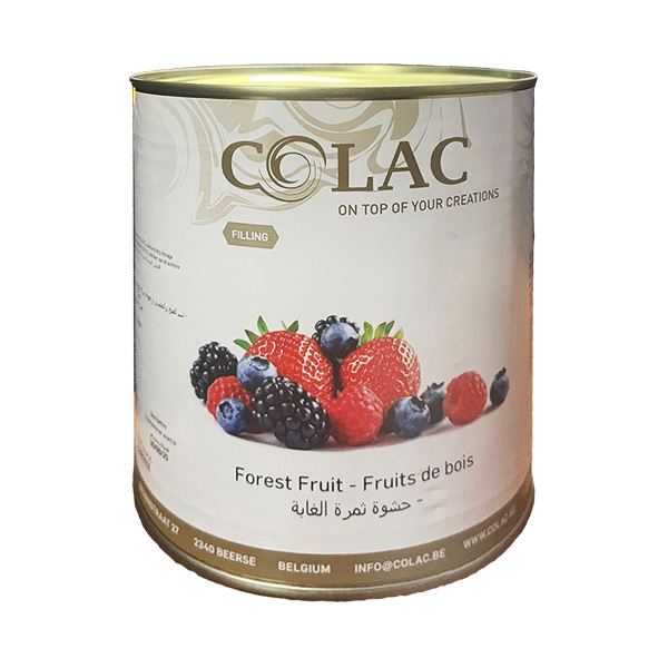 COLAC - Umplutură de fructe de pădure 70%