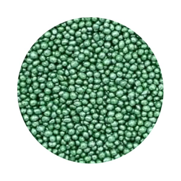 Slado - Sprinkles 2mm Verde metalic