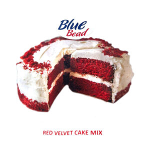 Blue Bead - Mix Red Velvet