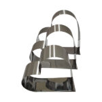 Set Forme Inox Alimentar-"Inima" - 3 piese - imagine 2