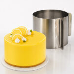 Inel reglabil pentru tort inox, 16 - 30 cm, h 15cm - 1buc. - imagine 3