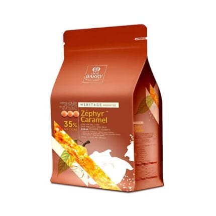 Cacao Barry - ZEPHYR Caramel - Ciocolata alba veritabila cu caramel, cacao 35,6% - 2.5kg