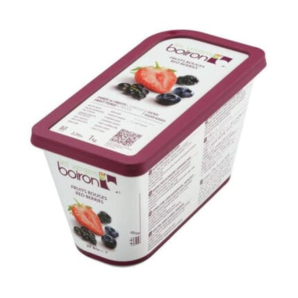 Boiron - Piure congelat de fructe rosii 100%, neindulcit - 1kg