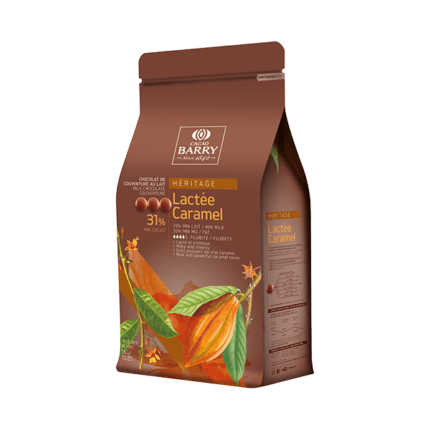 Cacao Barry - Lactee Caramel - Ciocolata cu lapte veritabila si caramel - cacao 31% - 5kg