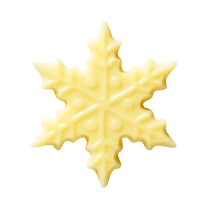 BARRY CALLEBAUT - White chocolate Snowflake - 75buc.