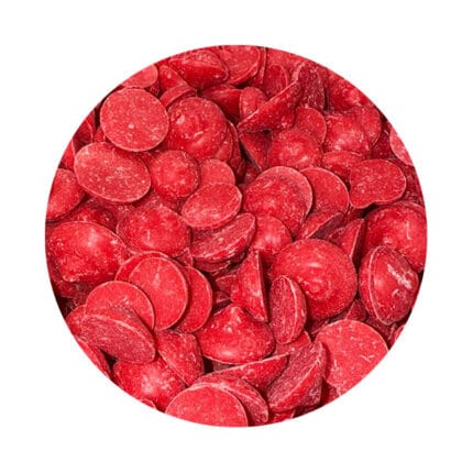 Cuvertura Decor (Deco Melts) Rosu vrac, ciocolata surogat - 1kg