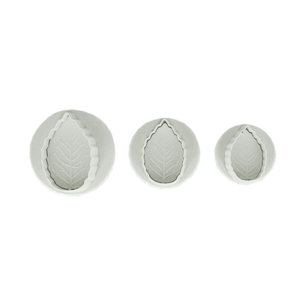 Set decupatoare cu ejector - Frunze -0418- 3buc.
