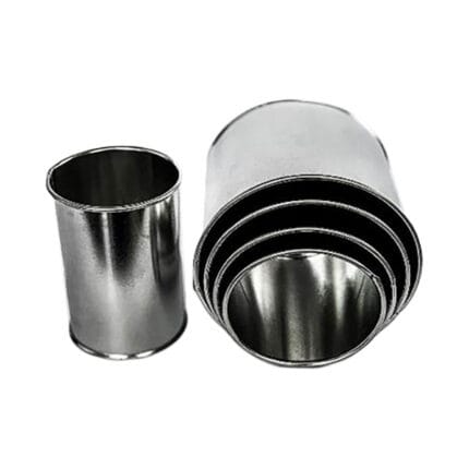 Set forme inox tort Bento - 5 piese