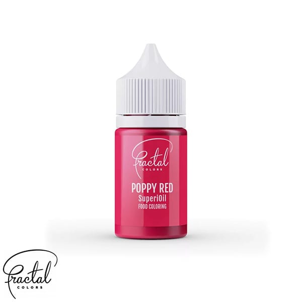 fractal-superioil-mac-rosu-30g-07122025.jpg Fractal SuperiOil - Colorant alimentar liposolubil - Mac rosu - 30ml - imagine 1