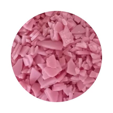 Fulgi (paiete) decor ciocolata surogat roz - 1kg