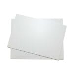 Platou tort dreptunghi ALB 20x30 cm 3 mm MDF - 5buc.