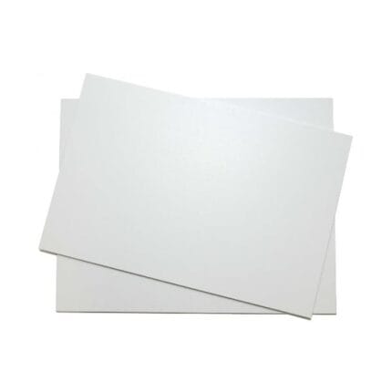 Platou tort dreptunghi ALB 20x40 cm 3 mm MDF - 5buc.