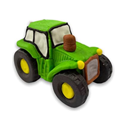 Decor tort - 1526 - Tractor verde - 1buc.