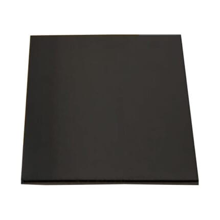 Platou tort patrat NEGRU 30x30 cm MDF - 5buc.