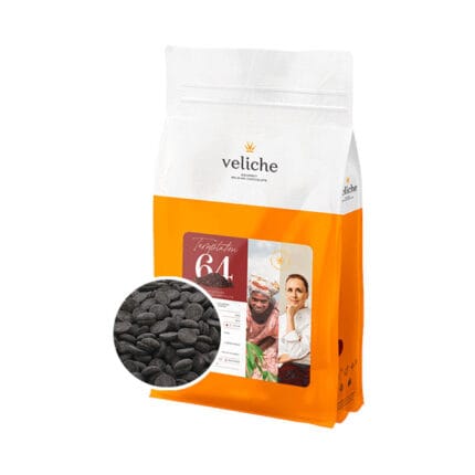 VELICHE - Ciocolata neagra veritabila belgiana Temptation, banuti - cacao 64% - 5kg