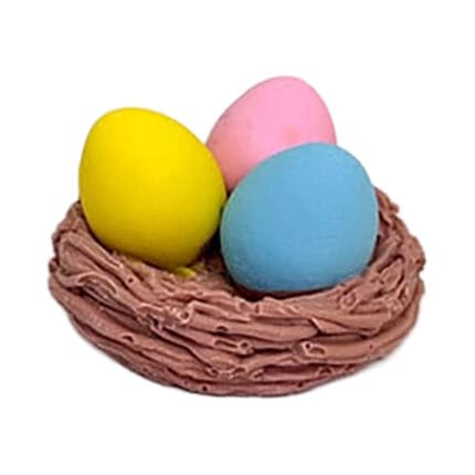 Decor tort - Cuib cu oua de Paste #1600