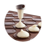 PLANSETA de copt macarons 48 cavitati #1379 - 1buc. - imagine 2