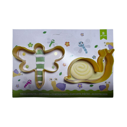 Set decupatoare - Melc si fluture #0154 - 2buc.