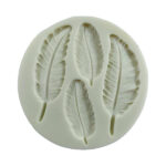 Forma de silicon, pentru fondant, pasta de zahar - Pene - 1buc.-9018