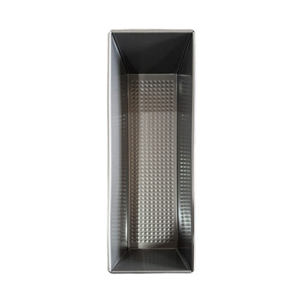 Tava de copt, dreptunghiulara, gri, cozonac - 30 x 11,5 x h 7,5 cm - 1buc.