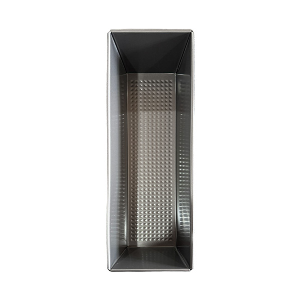 tava-de-copt-06042026 Tava de copt, dreptunghiulara, gri, cozonac - 30 x 11,5 x h 7,5 cm - 1buc. - imagine 1