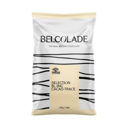Ciocolata alba veritabila belgiana - Belcolade Blanc Selection Cacao Trace - cacao 31%  - 15kg