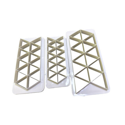 Set Decupator Hexagonal Pentru Borduri Tort - 3 BUC-18, 15, 14 cm #2765 - 3buc.