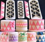 Set Decupator Hexagonal Pentru Borduri Tort - 3 BUC-18, 15, 14 cm #2765 - 3buc. - imagine 5