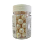 My Bake - Sprinkles - Perle decor ∅8 mm -Alb Perlat #6950 -100gr - imagine 2