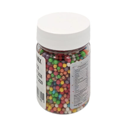 My Bake - Sprinkles - Perle Decor Nonpareils- ∅2 mm - Multicolore #6745 - 45g