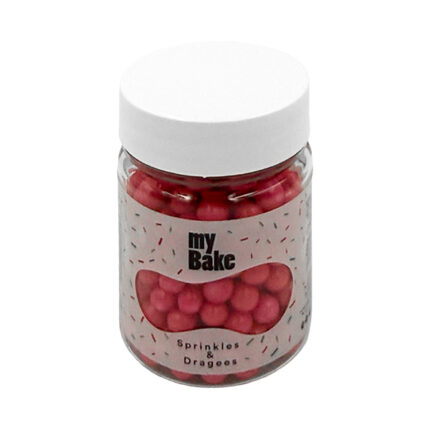 My Bake - Sprinkles - Perle decor ∅4 mm - Roz #6875 - 45g