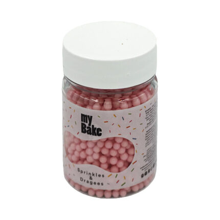 My Bake - Sprinkles - Perle decor ∅2 mm - Roz deschis-Nonpareils #6790 - 45g