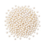 My Bake - Sprinkles - Perle decor ∅4 mm - Alb Sidefat #6837/0842 -200gr