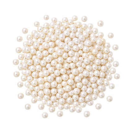Sprinkles - Perle decor - Alb Sidef- Ø4mm -25667- 1kg