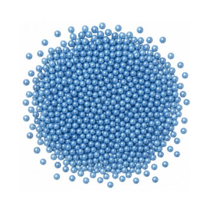 Perle decor - "Albastru perlat" Ø4mm #25681 - 1kg