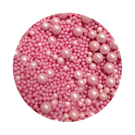 Sprinkles - Perle decor - Armonie de nunta, roz Ø2/4/6 mm - 200g